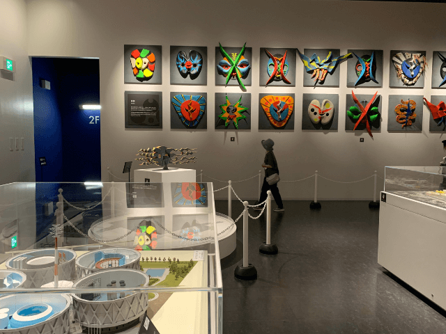 EXPO’70パビリオン別館２階の展示の写真